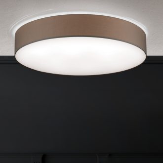 SHADE modern LED mennyezeti lámpa, barna, Ø100 cm, 3000 K