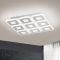 DOMINO modern LED mennyezeti lámpa , fehér, 2750lm