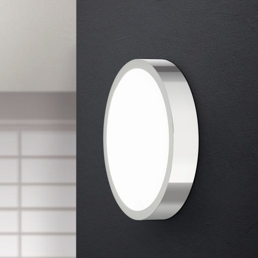 BULLY LED mennyezeti lámpa, 14 cm, króm