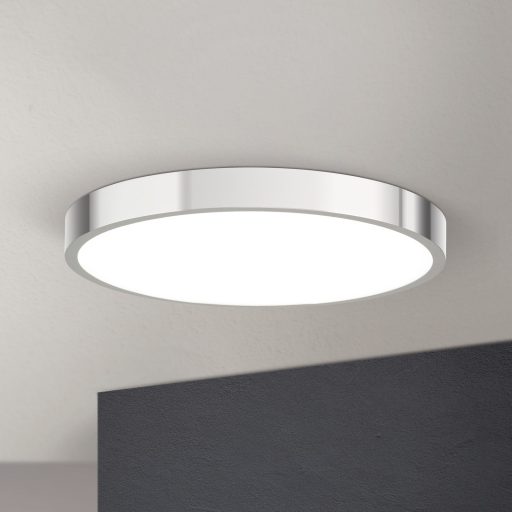 BULLY LED mennyezeti lámpa, króm, 24 cm