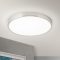 BULLY modern LED mennyezeti lámpa , matt króm, 2300lm