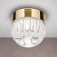 BALL modern LED mennyezeti lámpa, arany, Ø10 cm, 3000 K