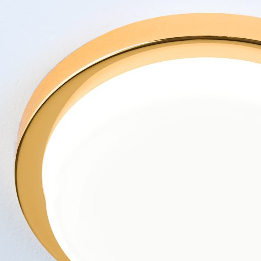 LEROX modern LED mennyezeti lámpa , arany, 1300lm