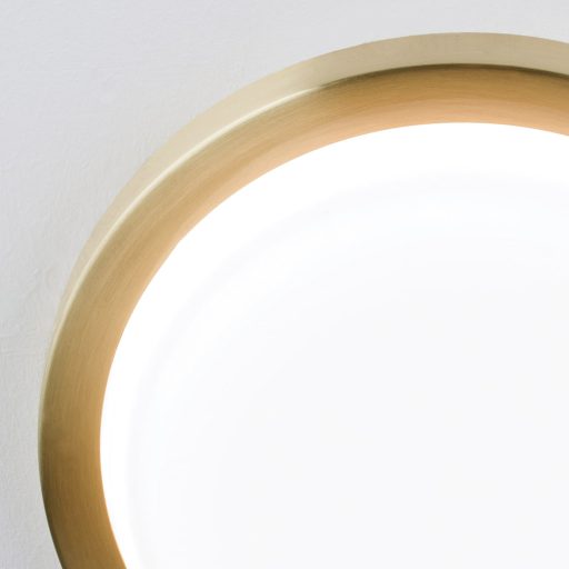 LEROX modern LED mennyezeti lámpa , matt réz, 1300lm