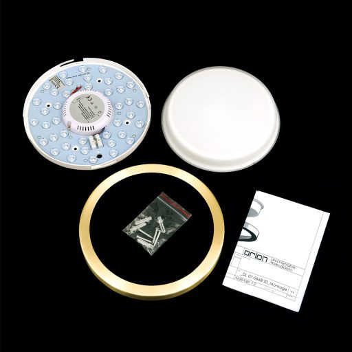 LEROX modern LED mennyezeti lámpa , matt réz, 1300lm