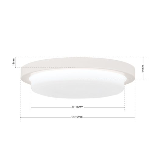 LEROX modern LED mennyezeti lámpa , fehér, 1300lm