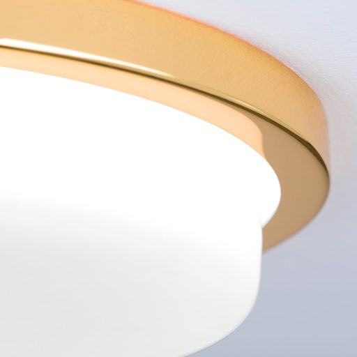 LEROX modern LED mennyezeti lámpa , arany, 2100lm