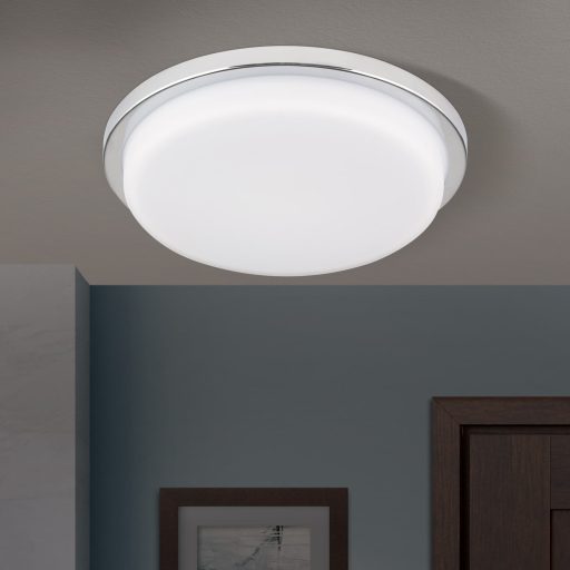LEROX modern LED mennyezeti lámpa , króm, 2100lm