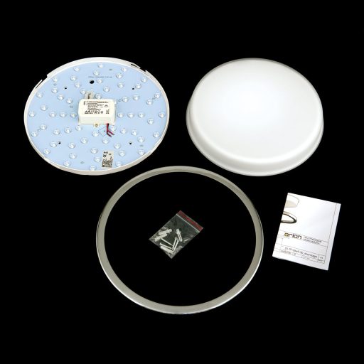 LEROX modern LED mennyezeti lámpa , króm, 2100lm