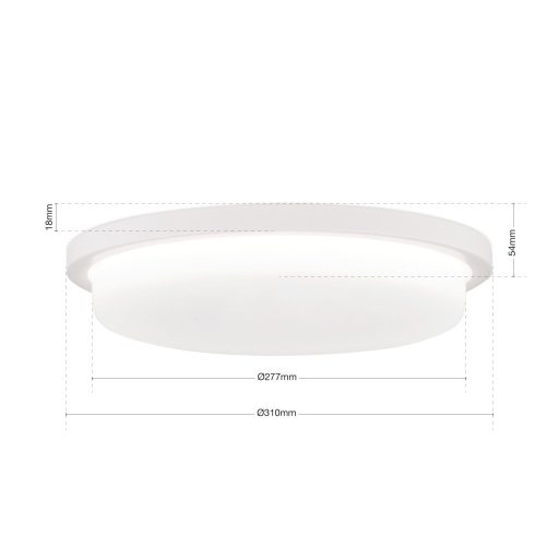 LEROX modern LED mennyezeti lámpa , fehér, 2100lm
