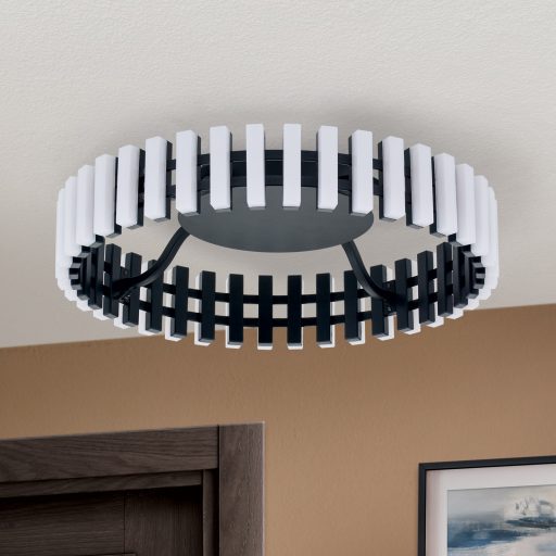 MANSION LED mennyezeti lámpa, d: 43 cm