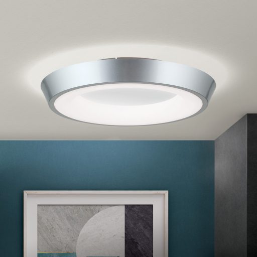 LOOK modern LED mennyezeti lámpa , ezüst, 3500lm