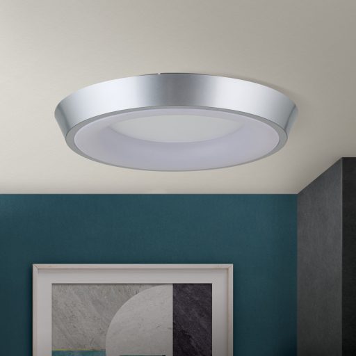 LOOK modern LED mennyezeti lámpa , ezüst, 3500lm