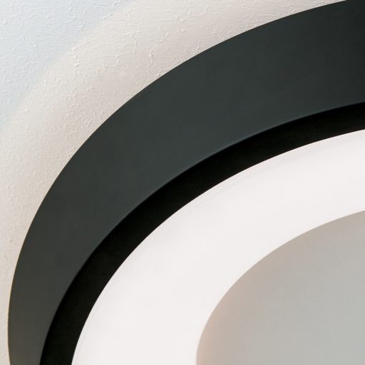 LOOK modern LED mennyezeti lámpa , fekete, 3500lm