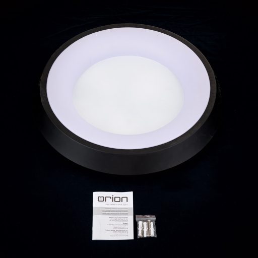 LOOK modern LED mennyezeti lámpa , fekete, 3500lm