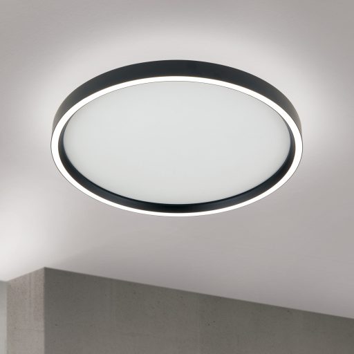 MASCA modern CCT LED mennyezeti lámpa , fekete, 2750lm