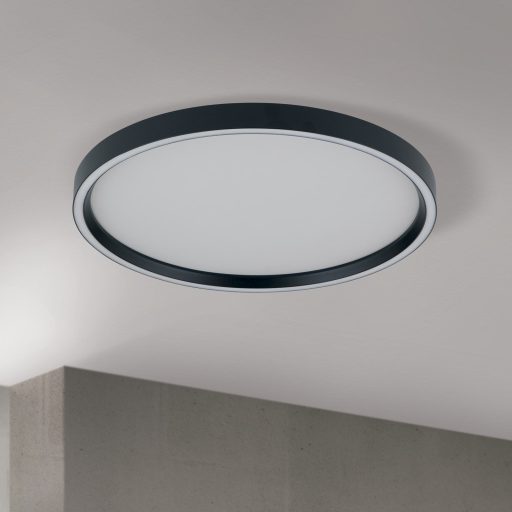 MASCA modern CCT LED mennyezeti lámpa , fekete, 2750lm