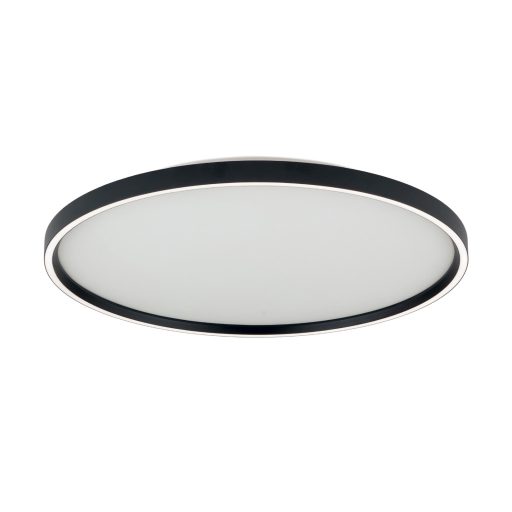 MASCA modern CCT LED mennyezeti lámpa , matt fekete, 3770lm
