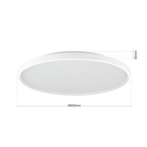 MASCA modern CCT LED mennyezeti lámpa , fehér, 3770lm