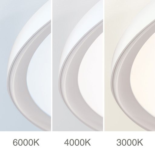 GAMMA modern CCT LED mennyezeti lámpa , fehér, 5400lm