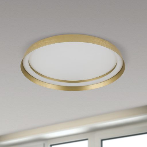 MANTA modern CCT LED mennyezeti lámpa , arany, 2400lm