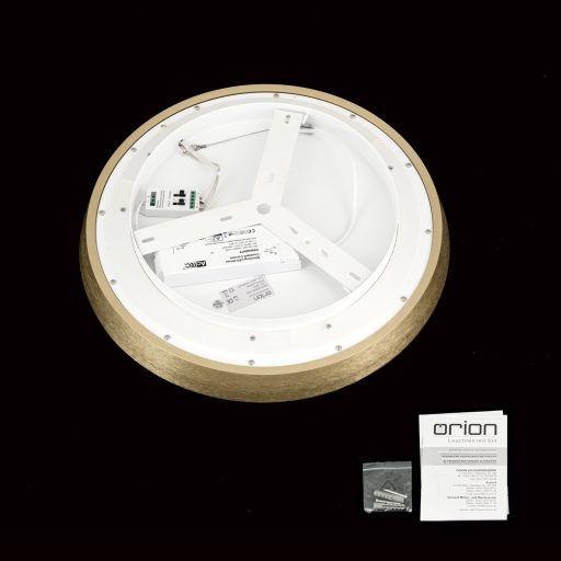 MANTA modern CCT LED mennyezeti lámpa , arany, 2400lm