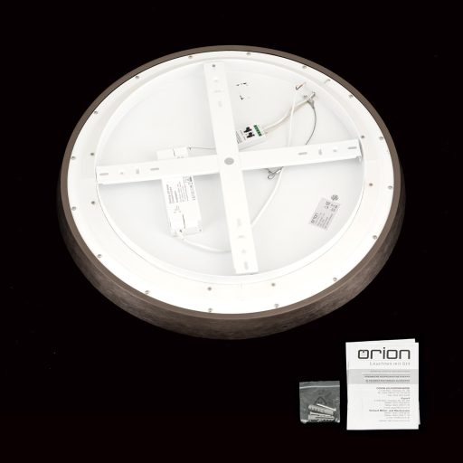 MANTA modern CCT LED mennyezeti lámpa , bronz, 2700lm