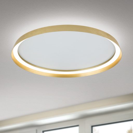 MANTA modern CCT LED mennyezeti lámpa , arany, 2700lm