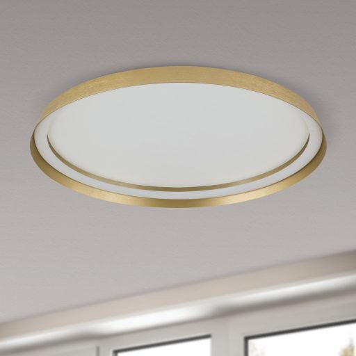 MANTA modern CCT LED mennyezeti lámpa , arany, 2700lm
