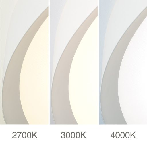 VARIO modern CCT LED mennyezeti lámpa , fehér, 2500lm