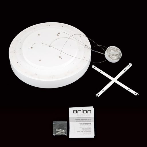 VARIO modern CCT LED mennyezeti lámpa , fehér, 3300lm