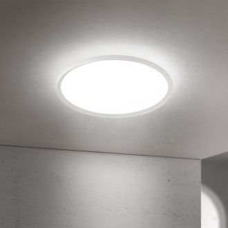   KANT modern LED mennyezeti lámpa, fehér, Ø60 cm, 2700–4000 K