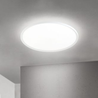   KANT modern LED mennyezeti lámpa, fehér, Ø80 cm, 2700–4000 K