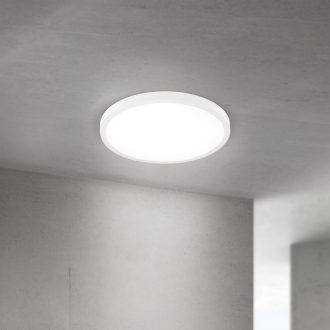 DISC modern LED panel, fehér, Ø40 cm, 2700–4000 K