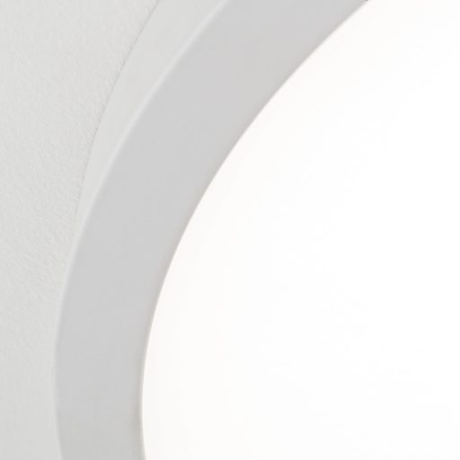 DISC modern LED panel, fehér, Ø40 cm, 2700–4000 K