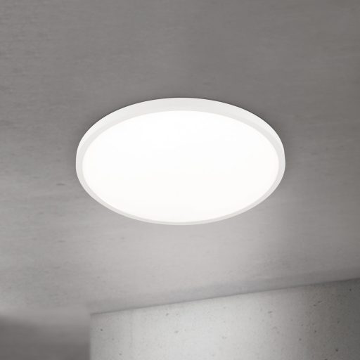 DISC modern LED panel, fehér, Ø59,5 cm, 2700–4000 K