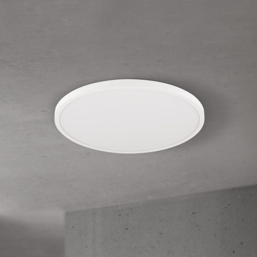 DISC modern LED panel, fehér, Ø59,5 cm, 2700–4000 K