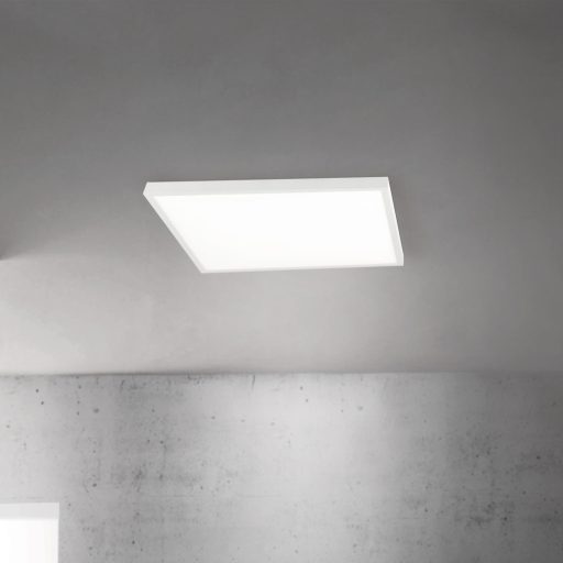 DISC modern LED panel, fehér, 59 cm, 2700–4000 K