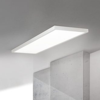 DISC modern LED panel, fehér, 115x30 cm, 2700–4000 K