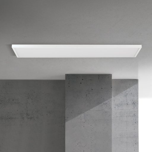 DISC modern LED panel, fehér, 115x30 cm, 2700–4000 K