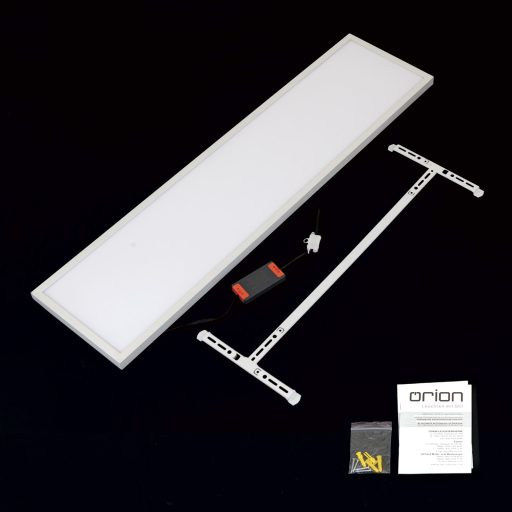 DISC modern LED panel, fehér, 115x30 cm, 2700–4000 K
