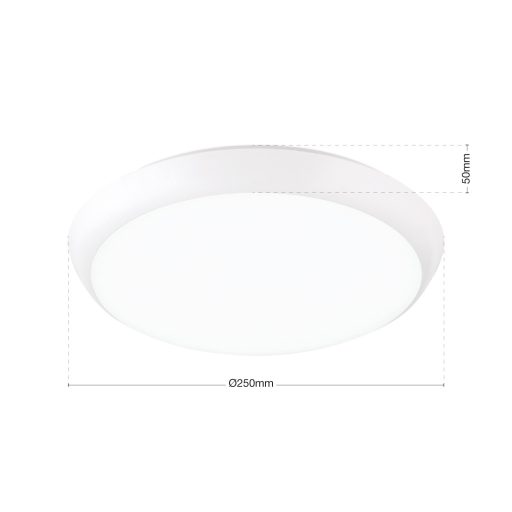 MAGGY modern CCT LED mennyezeti lámpa , fehér, 1880lm