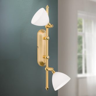OPALDESIGN modern spotlámpa, matt arany, 45 cm