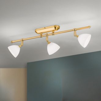 OPALDESIGN modern spotlámpa, matt arany, 67 cm