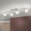 OPALDESIGN modern spotlámpa, szatén nikkel, 87 cm