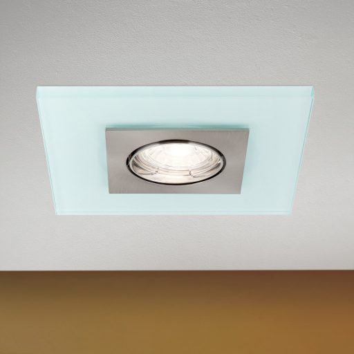 CLASA modern beépíthető spotlámpa 1xGU5,3, matt króm