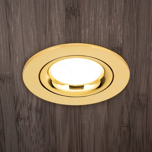 CHOICE modern beépíthető spotlámpa 1xGU10, arany