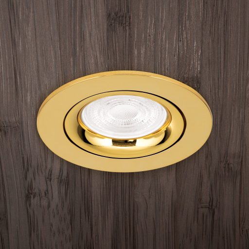 CHOICE modern beépíthető spotlámpa 1xGU10, arany