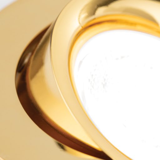 CHOICE modern beépíthető spotlámpa 1xGU10, arany