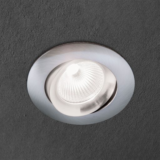 CHOICE modern beépíthető spotlámpa 1xGU10, matt króm